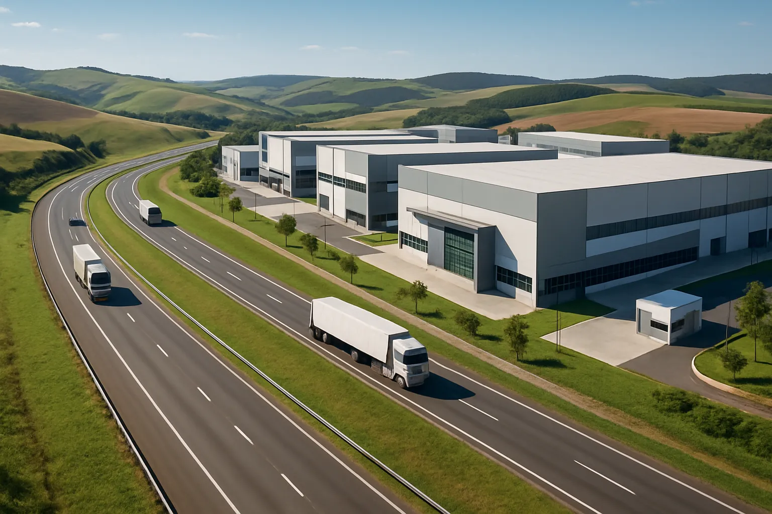 Imóveis Industriais no Triângulo: Expansão Rodoviária Abre Novos Polos