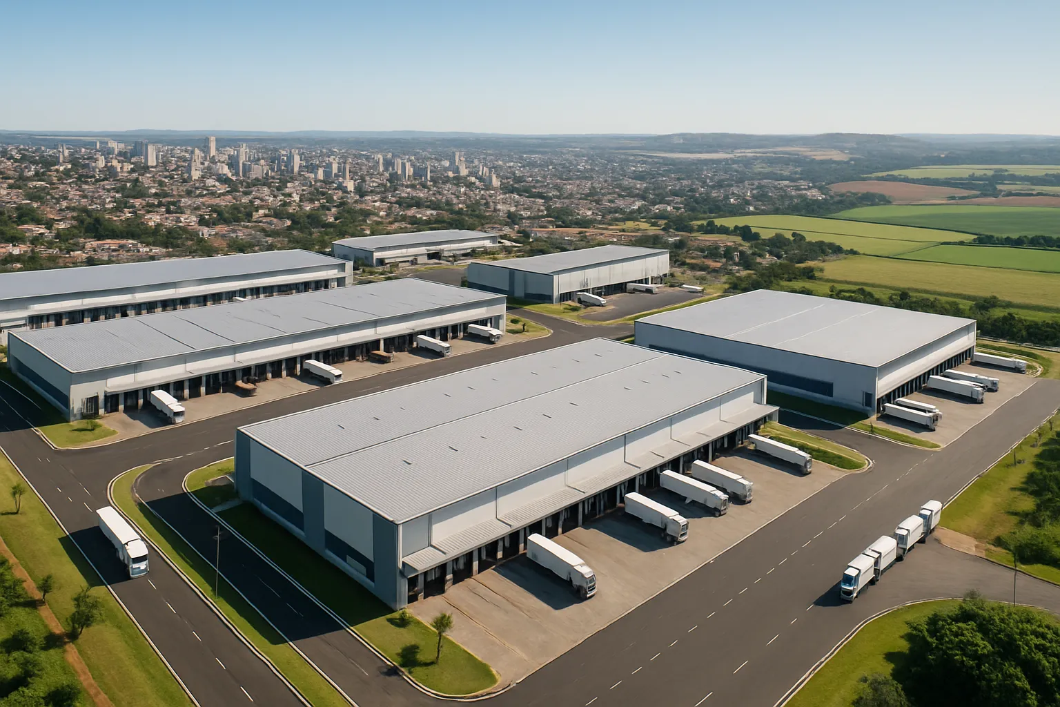 Imóveis Industriais em Uberlândia: Capital Atrai Galpões Logísticos AAA